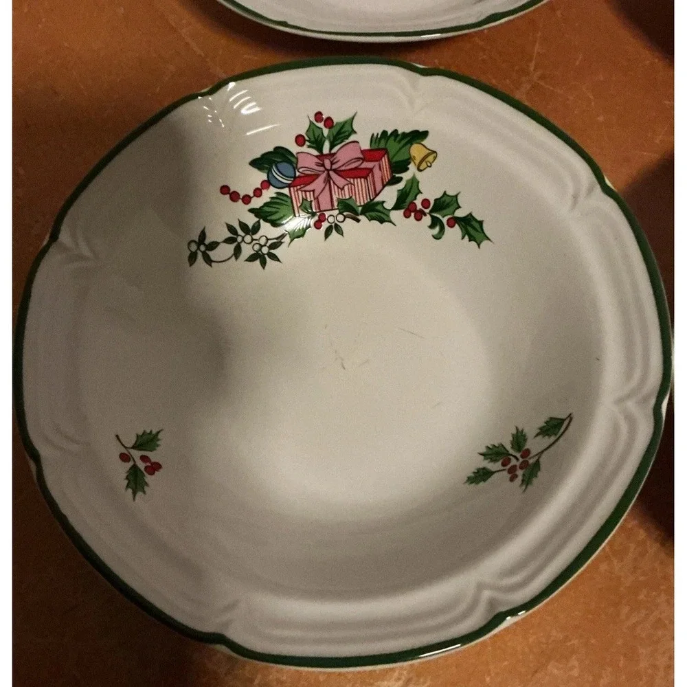 Set Of 4 Vtg International China Stoneware 